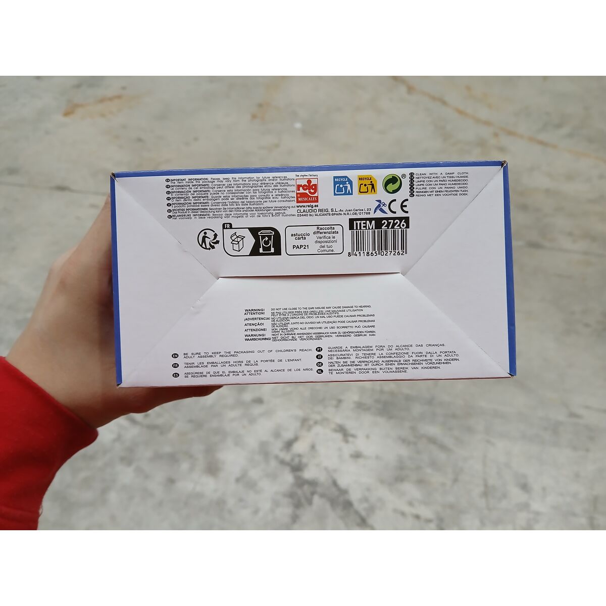 Trumma Fisher Price djur Plast - 5