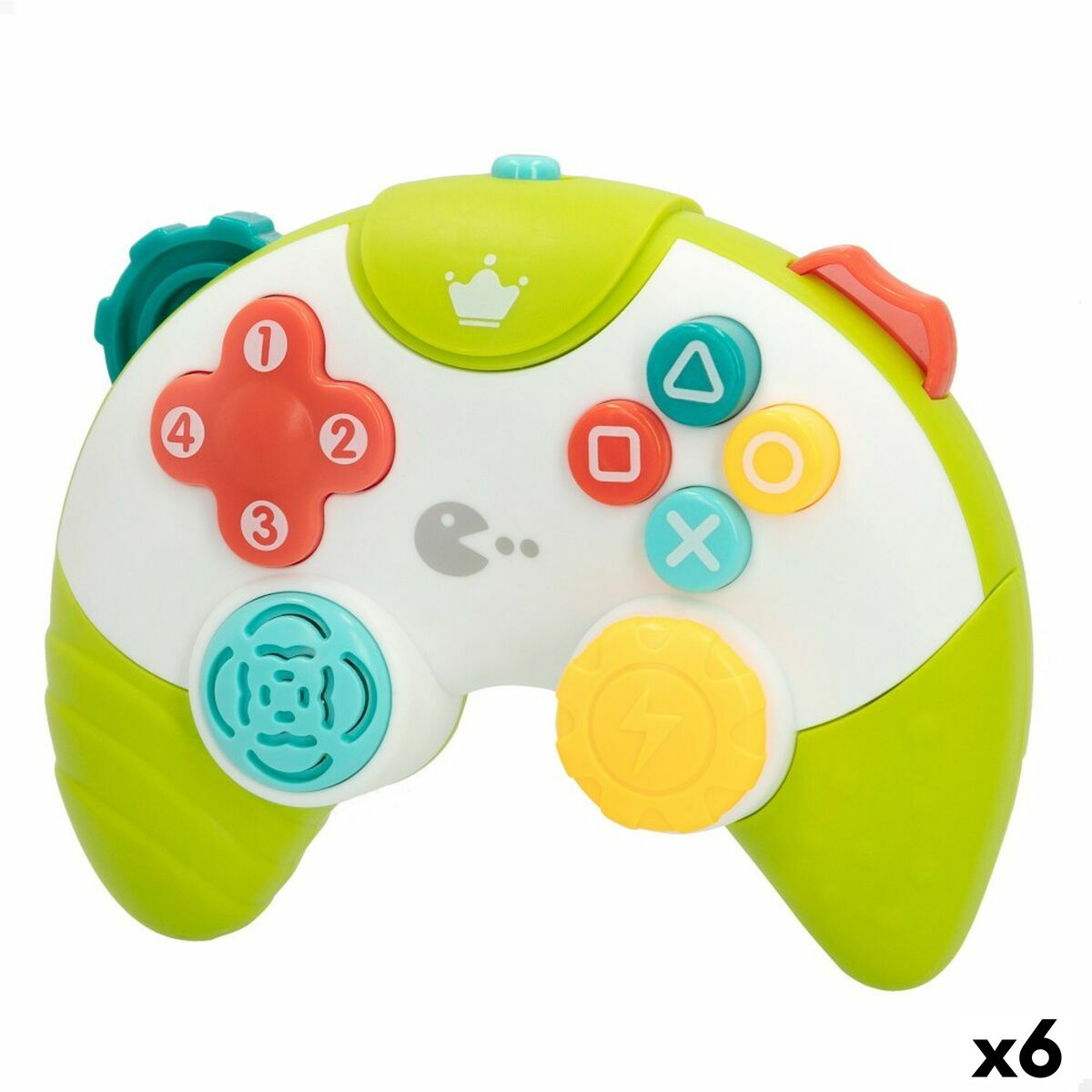 Toy controller Colorbaby Grön 15 x 5,5 x 12 cm (6 antal) - 8