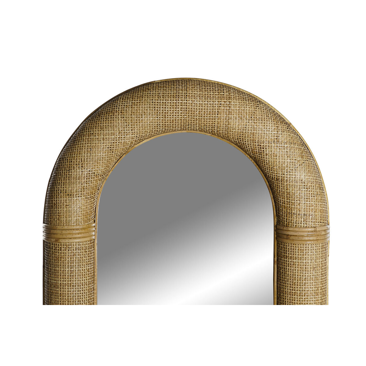 Väggspegel Home ESPRIT Naturell Tropiskt 60,5 x 6 x 161 cm - 2
