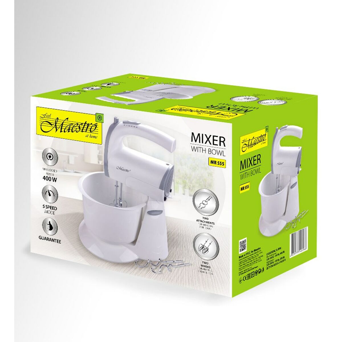 Glasmixer Feel Maestro MR-555NEW Vit Grå 400 W - 5