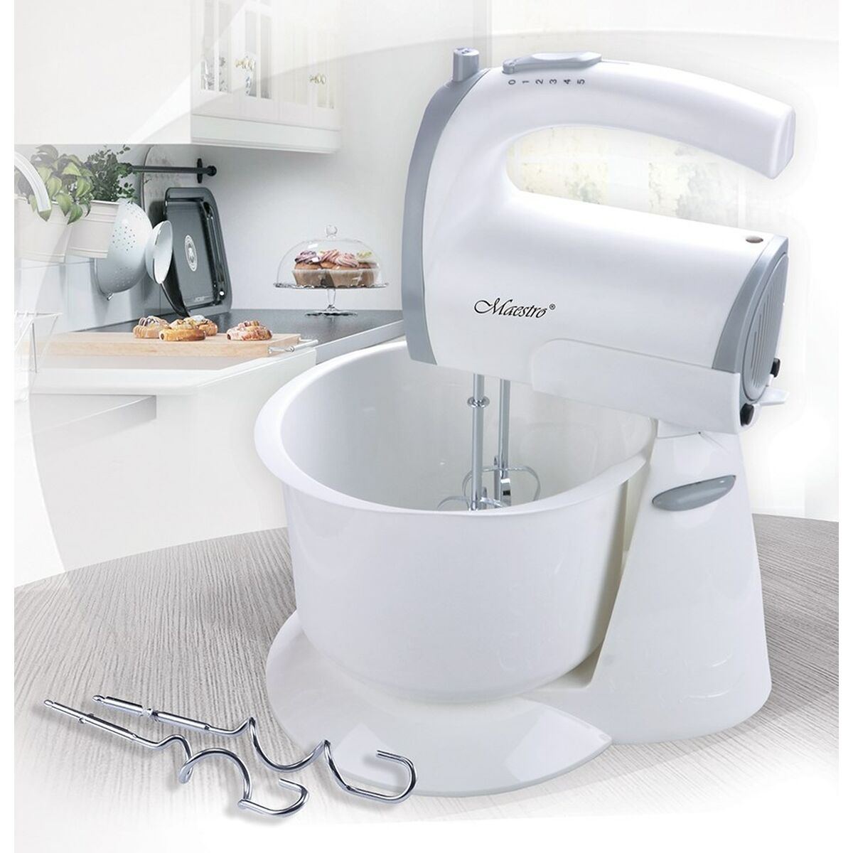 Glasmixer Feel Maestro MR-555NEW Vit Grå 400 W - 3