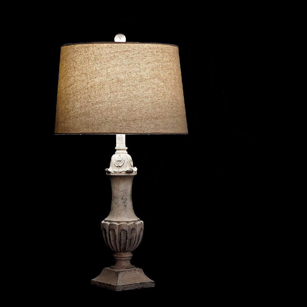 Bordslampa DKD Home Decor Kräm Harts 220 V 60 W 38 x 38 x 73 cm - 2