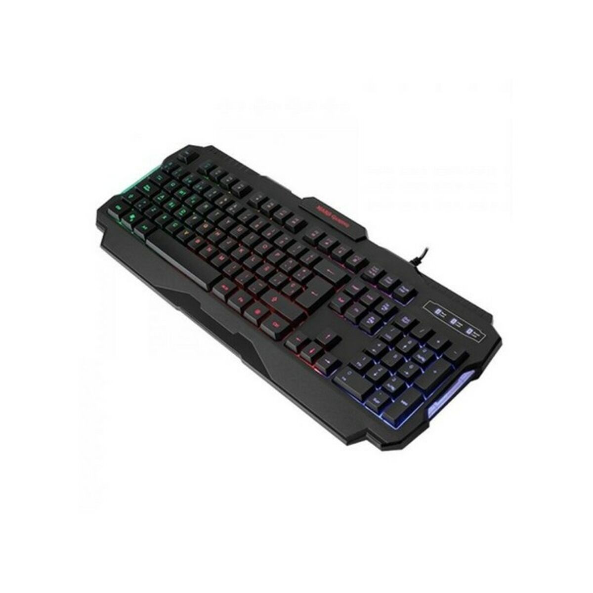Gaming Tangentbord/ OR: Speltangentbord Mars Gaming MRK0 RGB USB 2.0 - 3