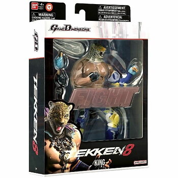 Ledad figur Bandai Tekken King