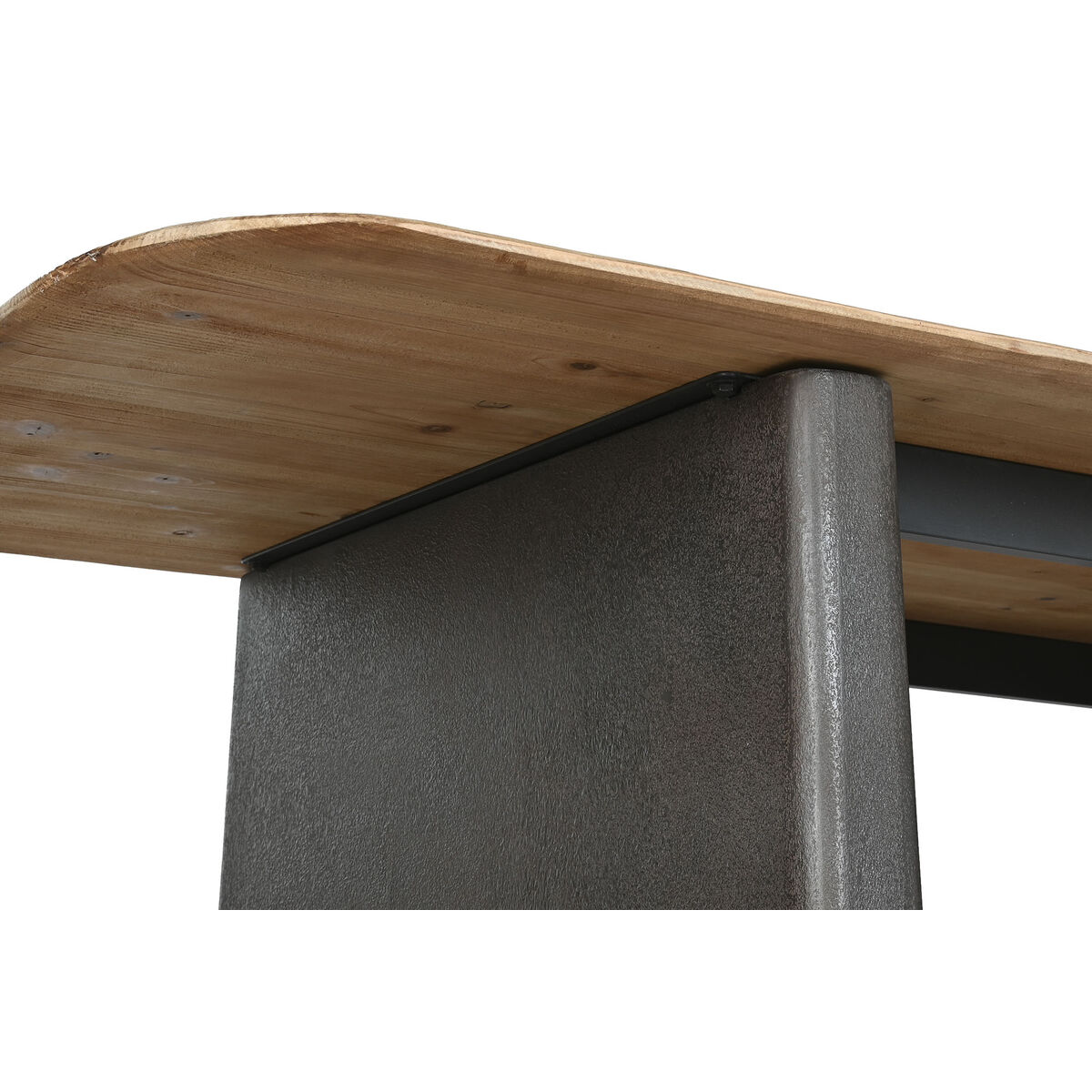 Matsalsbord Home ESPRIT Naturell Mörkbrun Gran 200 x 90 x 75 cm - 4