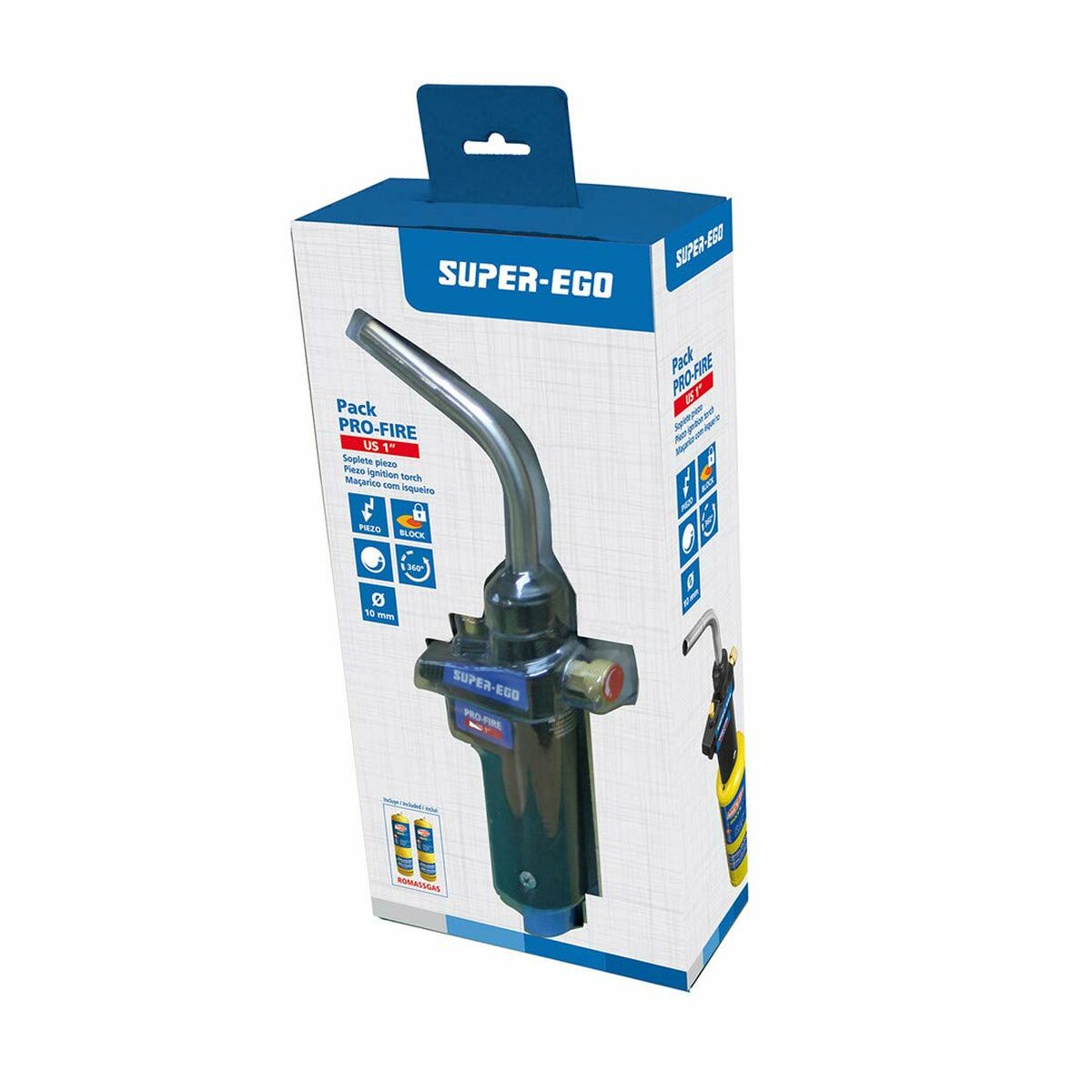 Brännarsats Super Ego Pro-Fire 1500002772 1" - 2