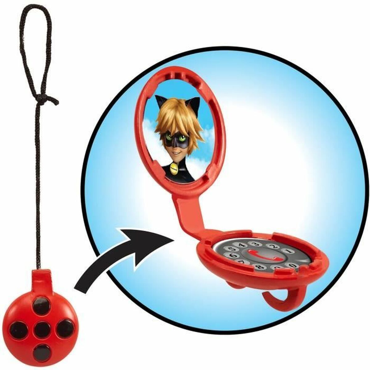 Ledad figur Bandai Ladybug - 6