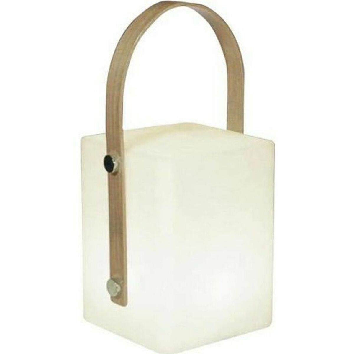 Bordslampa Lumisky Tiky 10 x 10 x 25 cm Vit Brun Bambu Plast