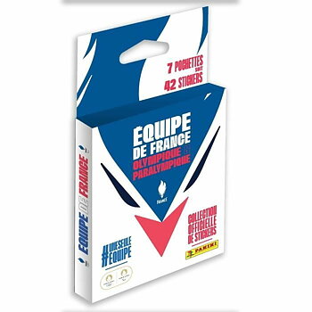 Klistermärken Panini Olympique France 7 Delar