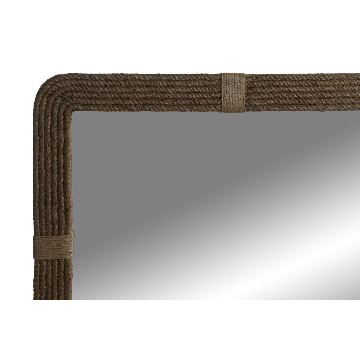 Väggspegel Home ESPRIT Naturell 66 X 3,5 X 153 CM - 2