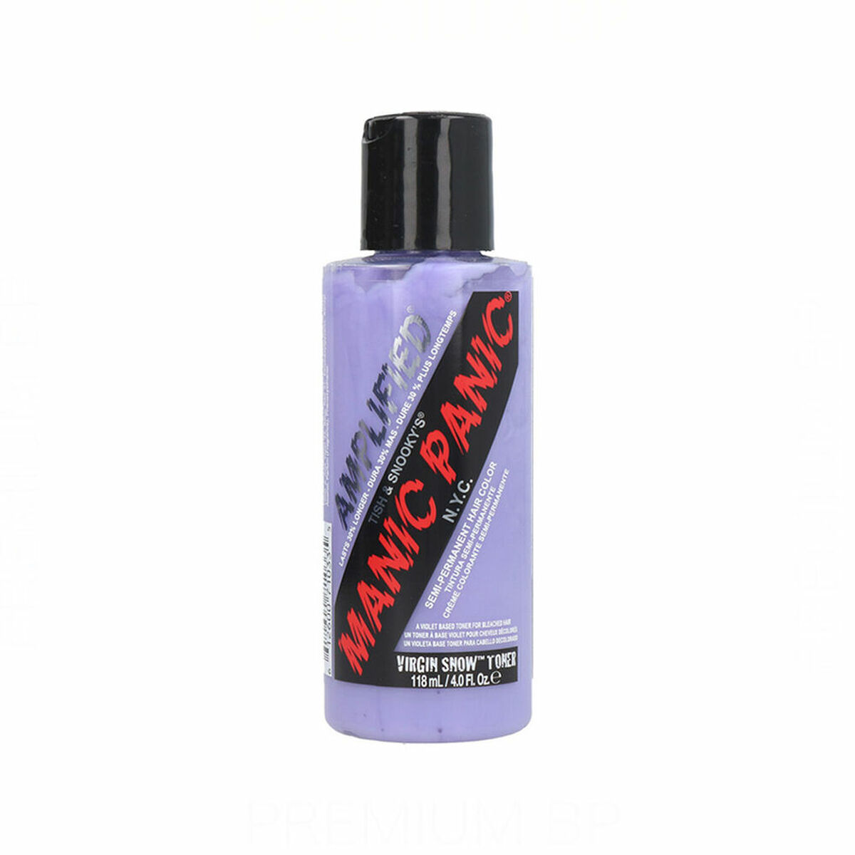 Halvvarig färg Manic Panic Virgin Snow Amplified Spray (118 ml)
