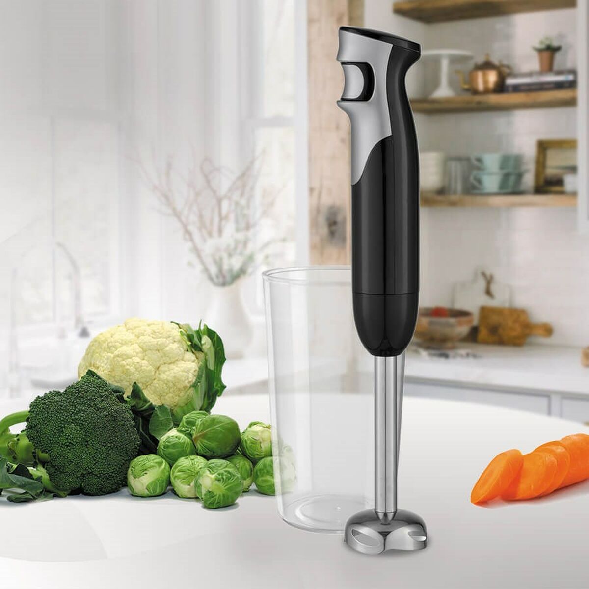 Glasmixer Feel Maestro MR-509 Svart Grå 500 W - 3