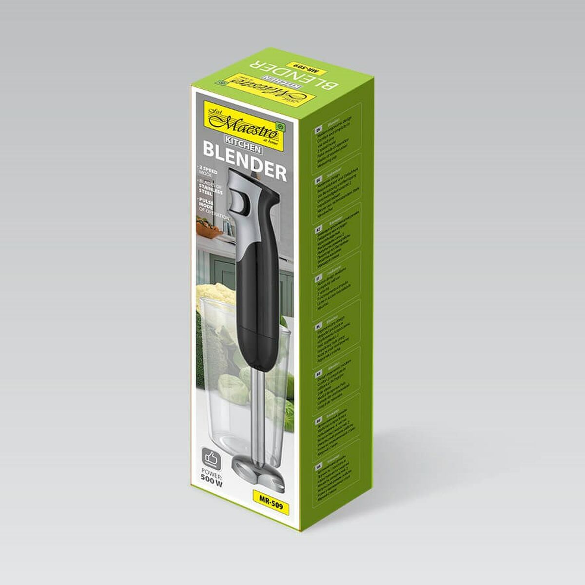 Glasmixer Feel Maestro MR-509 Svart Grå 500 W - 5