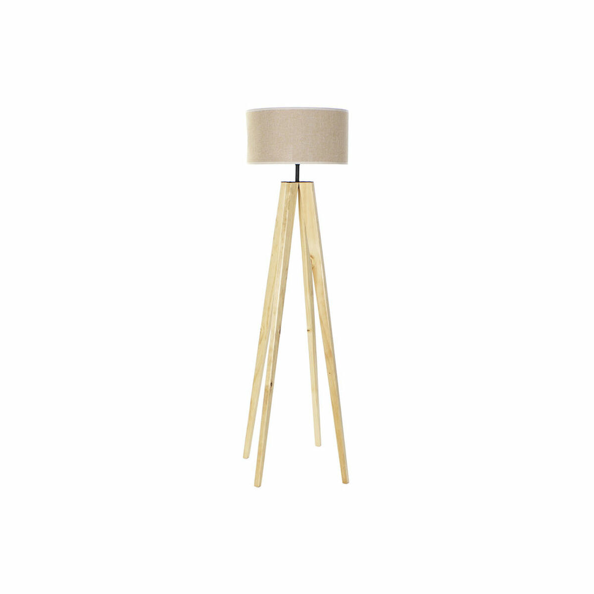 Golvlampa DKD Home Decor Brun Beige Multicolour Trä 50 W 220 V 40 x 40 x 148 cm