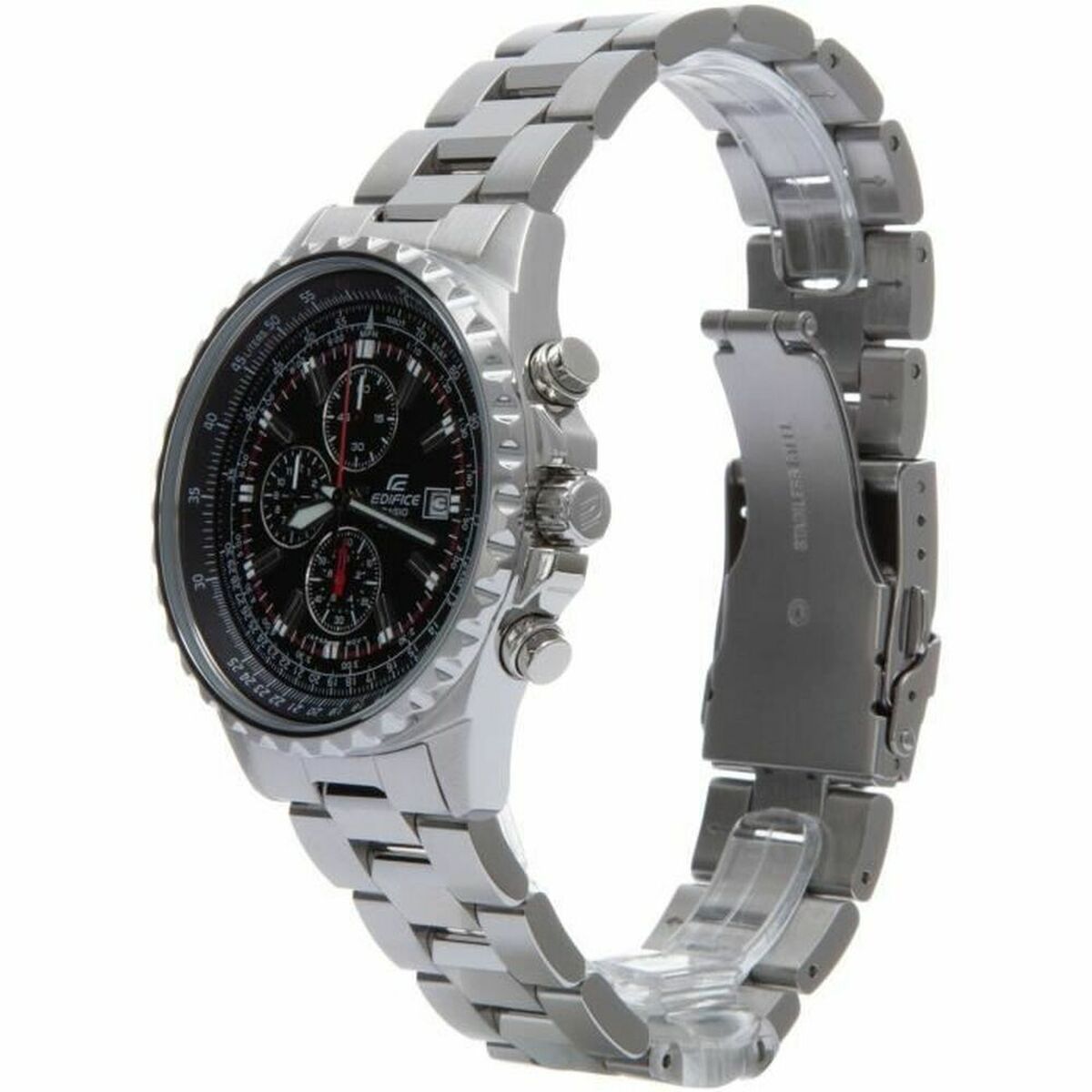 Herrklocka Casio EF-527D-1AVEF Svart Grå Silvrig