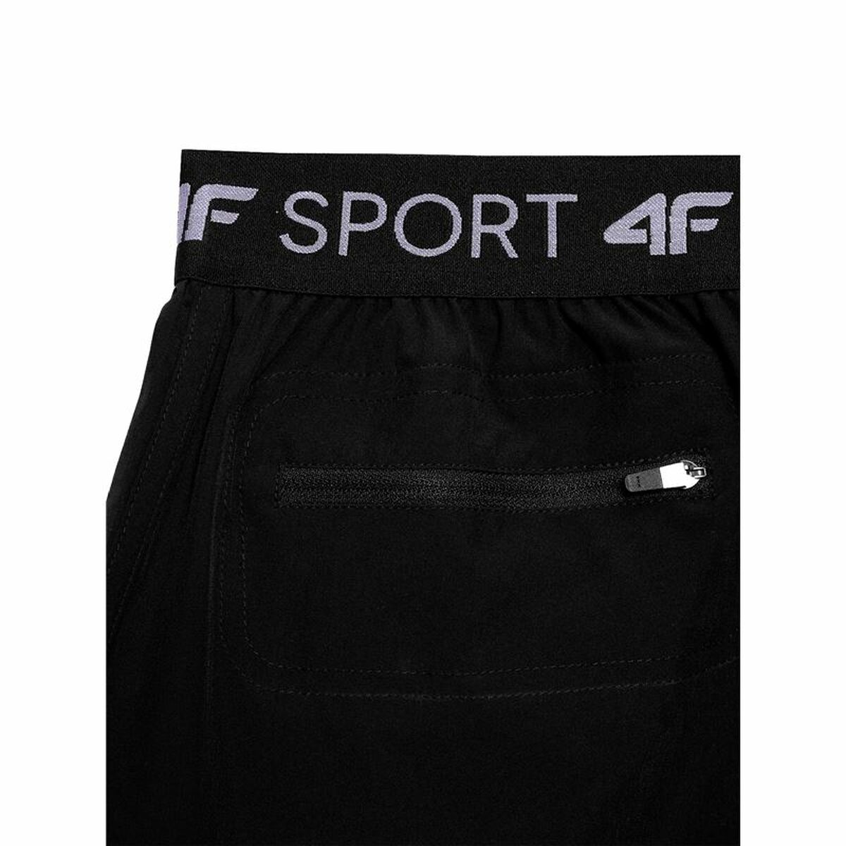 Sportshorts för kvinnor 4F Quick-Drying Svart - 5