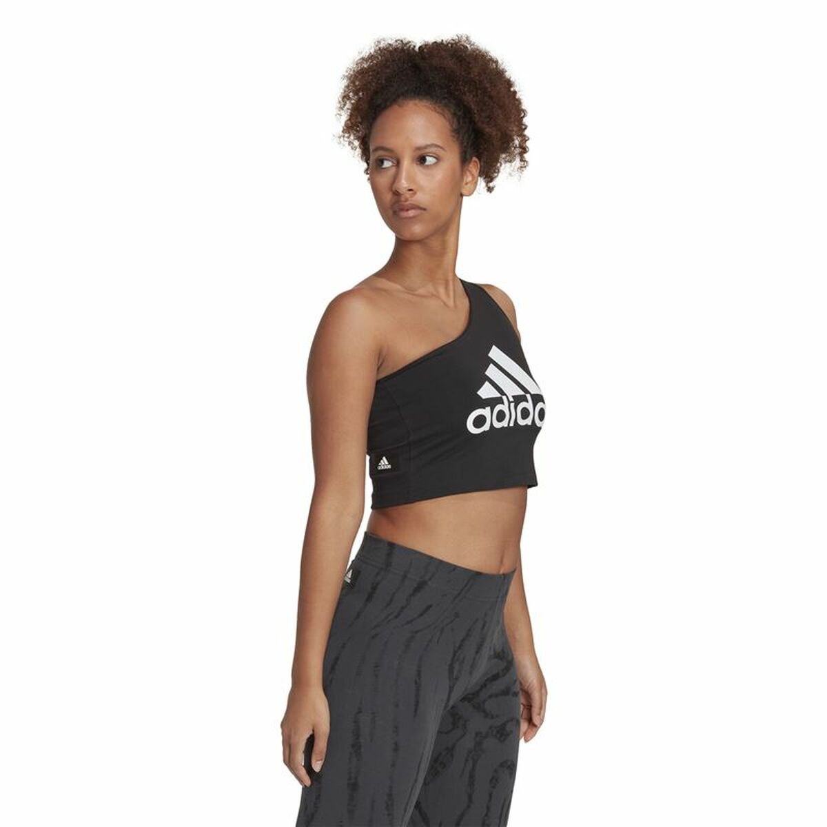 Sport-topp, Dam Adidas Future Icons Badge Svart - 4
