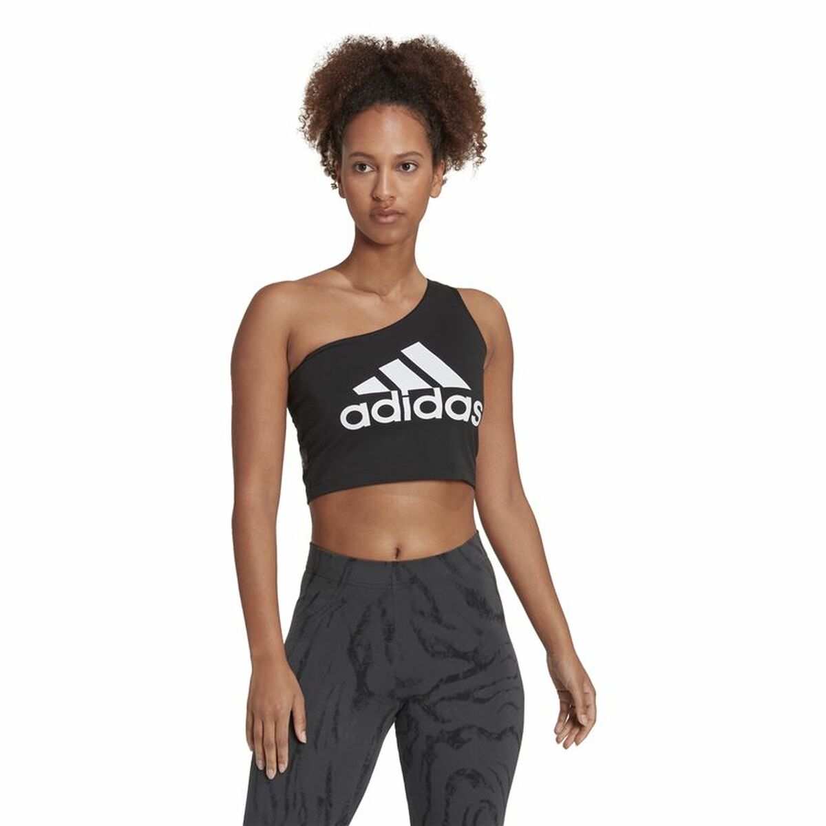 Sport-topp, Dam Adidas Future Icons Badge Svart - 6