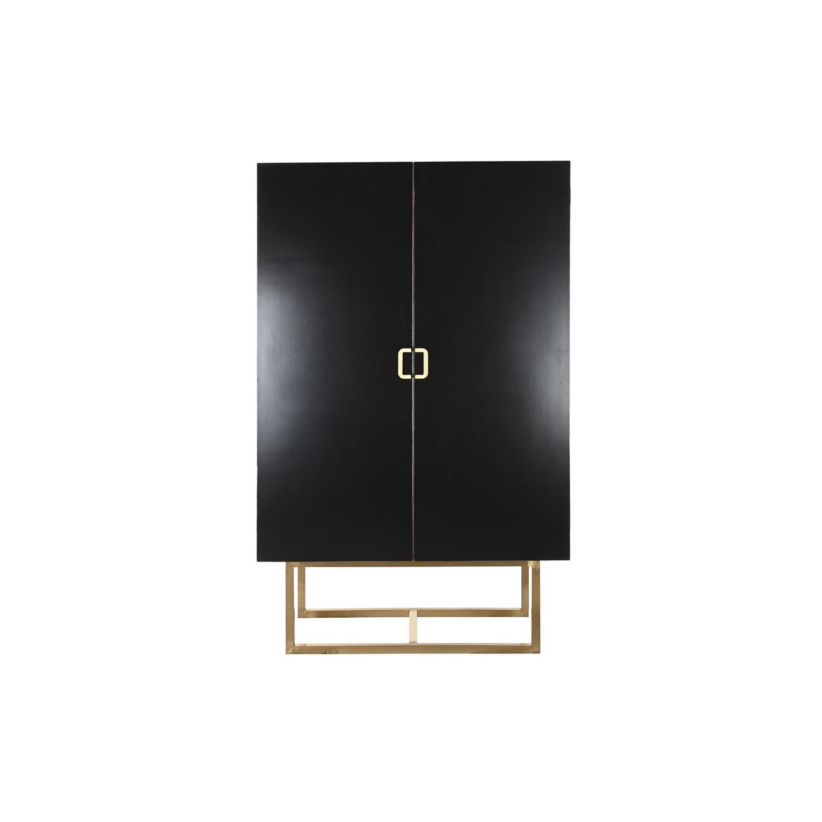 Skåp DKD Home Decor   110 x 50 x 180 cm Svart Metall Poppel - 5