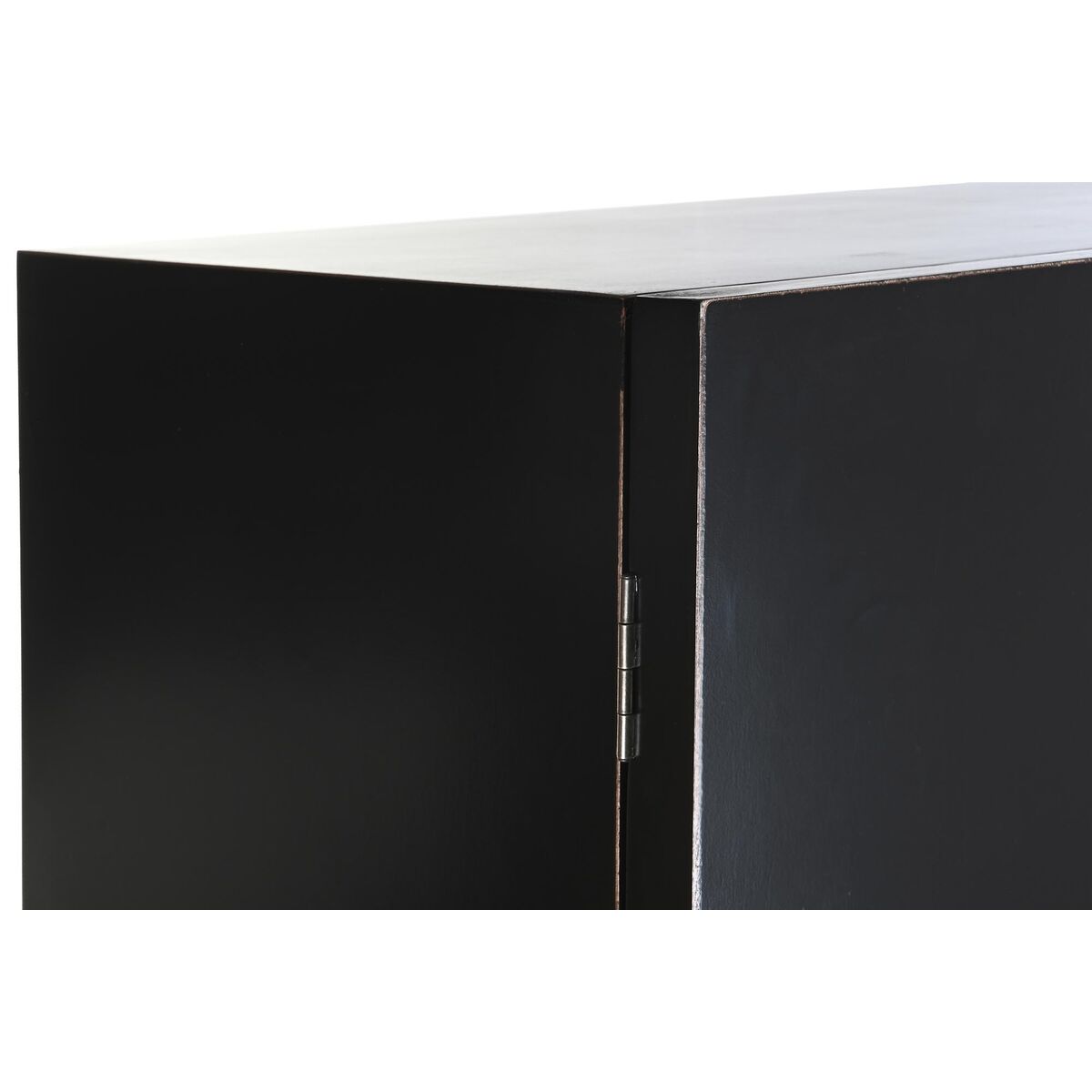 Skåp DKD Home Decor   110 x 50 x 180 cm Svart Metall Poppel - 18