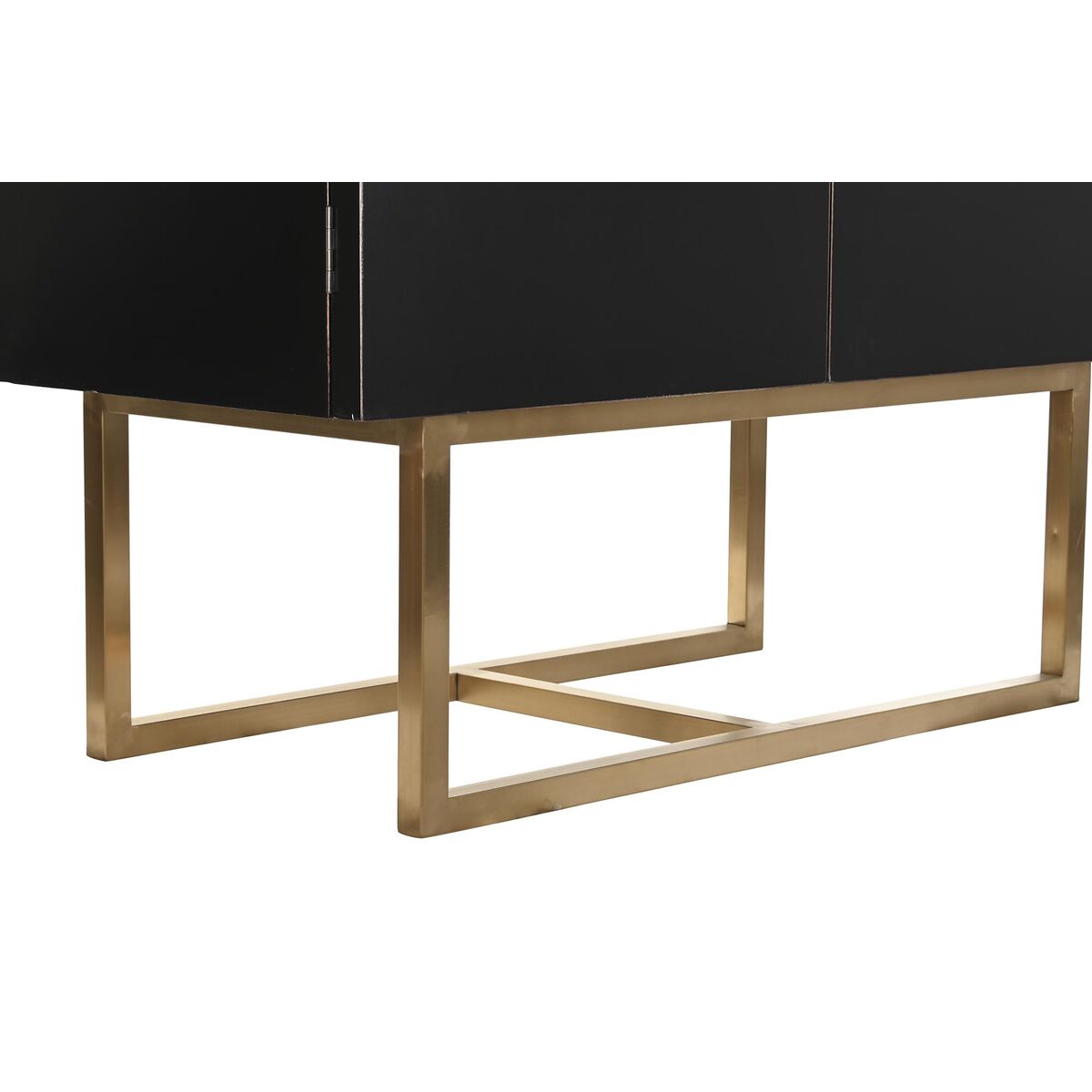Skåp DKD Home Decor   110 x 50 x 180 cm Svart Metall Poppel - 14