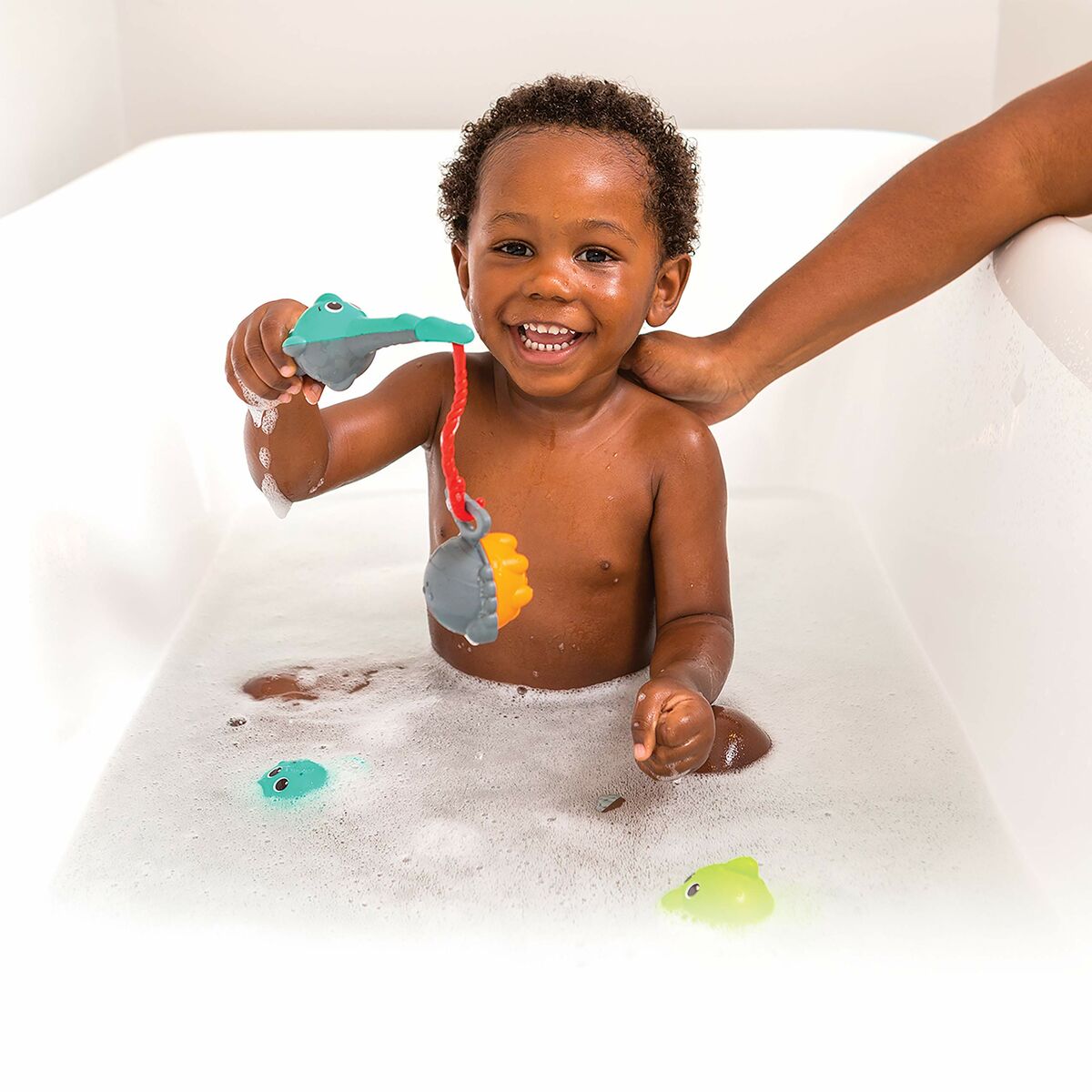 Set med badleksaker Infantino Bath Set 17 Delar vatten - 2