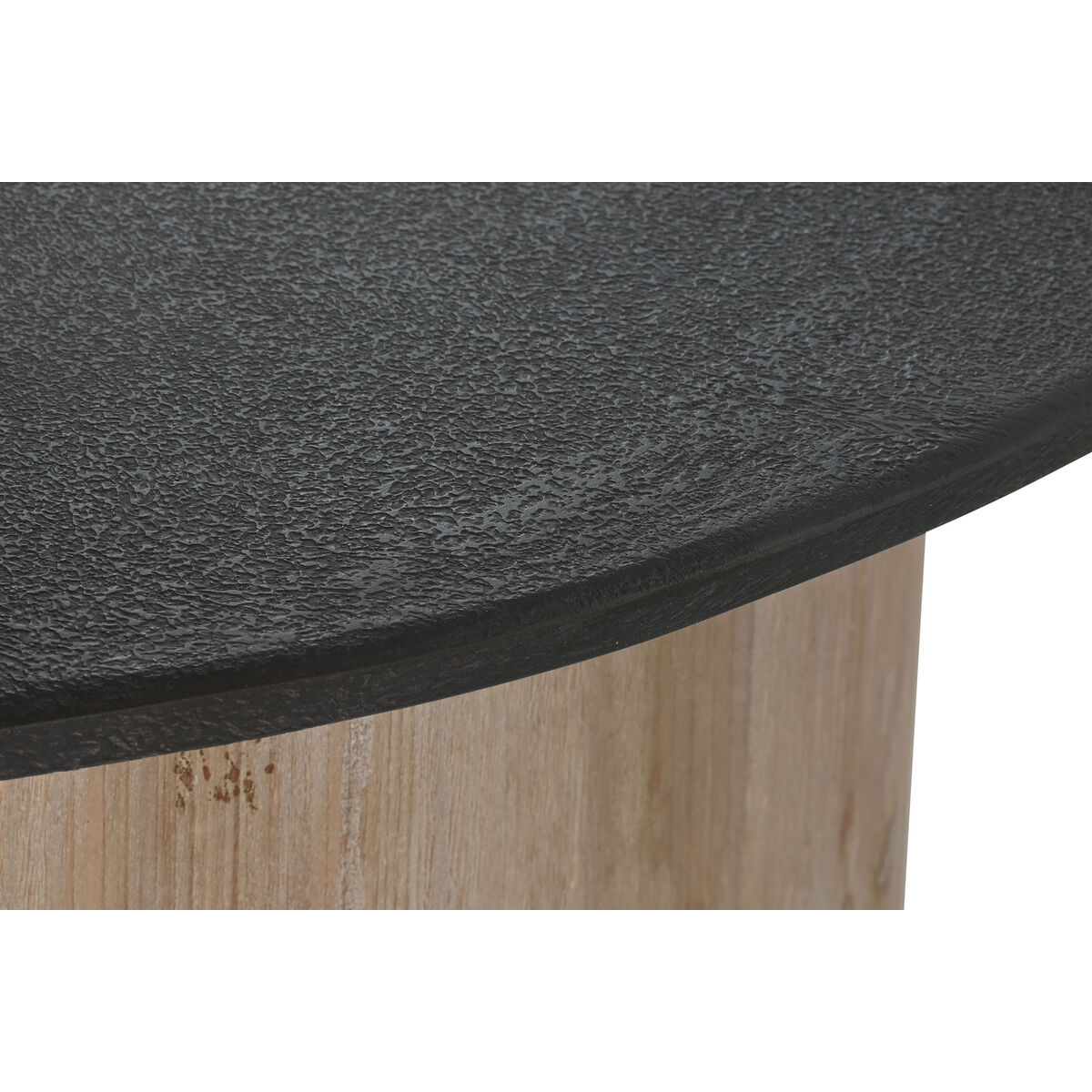 Soffbord Home ESPRIT Naturell Mörkbrun Gran 90 x 90 x 40 cm - 3