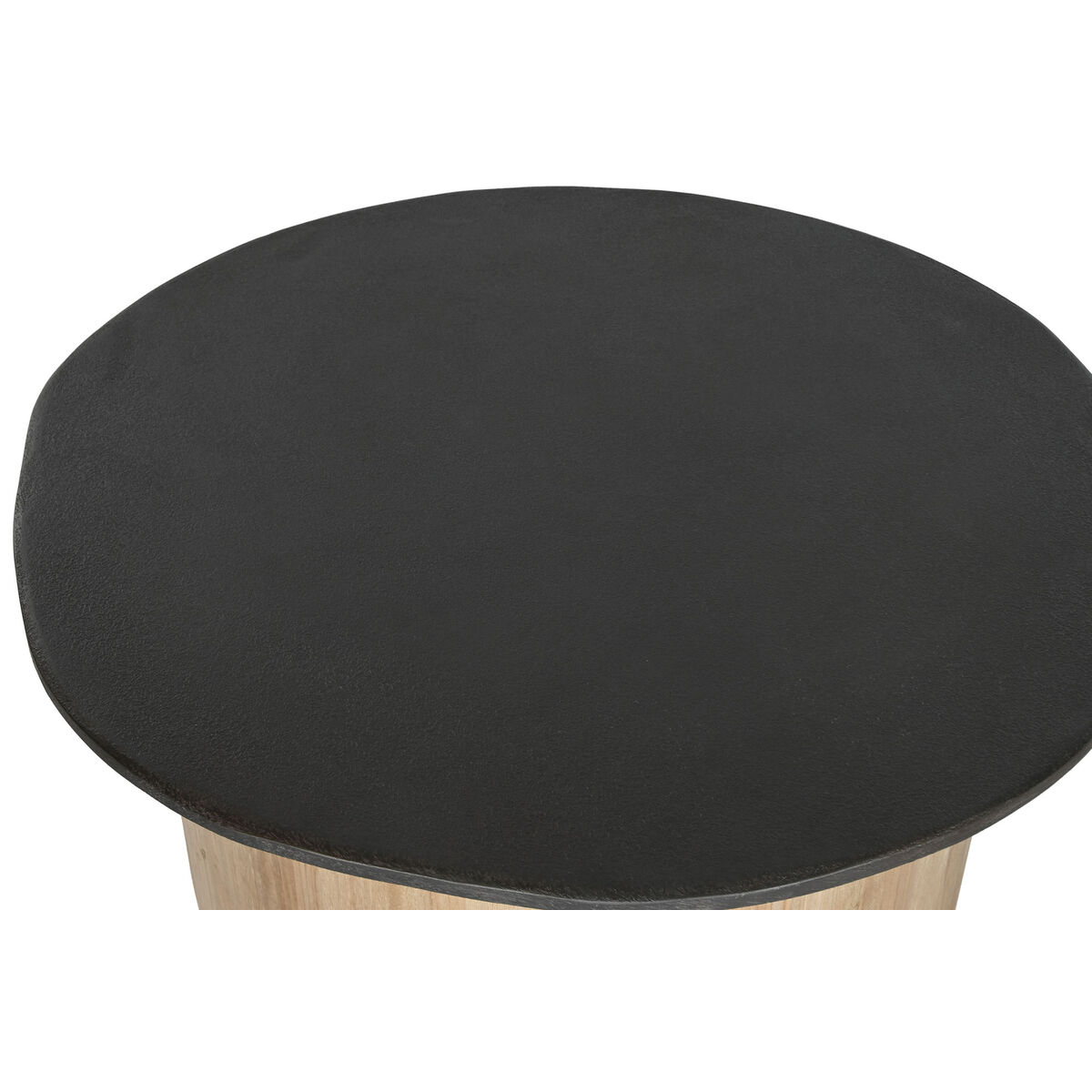 Soffbord Home ESPRIT Naturell Mörkbrun Gran 90 x 90 x 40 cm - 2