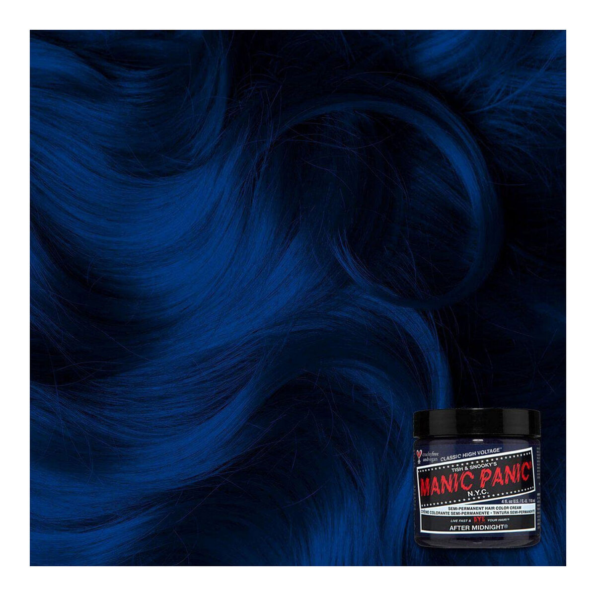Permanent färg Classic Manic Panic 612600110012 After Midnight (118 ml) - 4