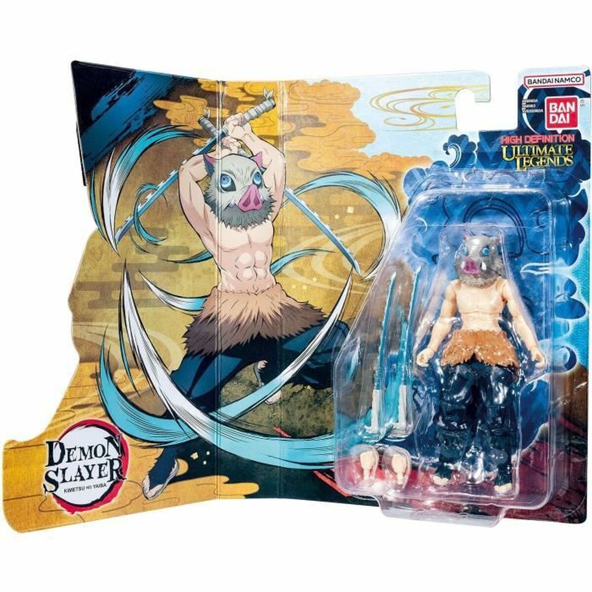 Ledad figur Bandai Demon Slayer  Inosuke Hashibira - 3