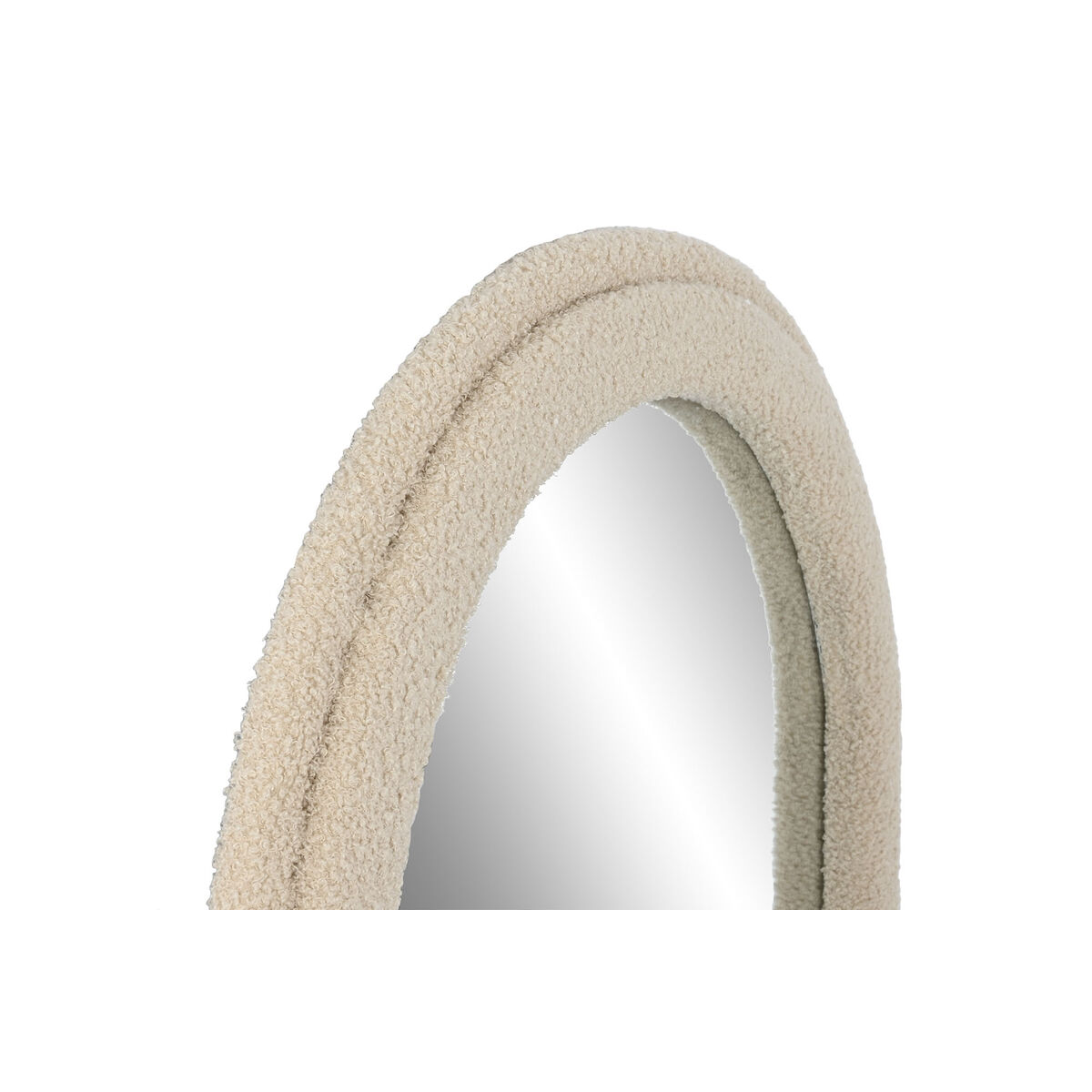 Väggspegel Home ESPRIT Vit Sammet Scandi 60 x 4 x 160 cm - 2