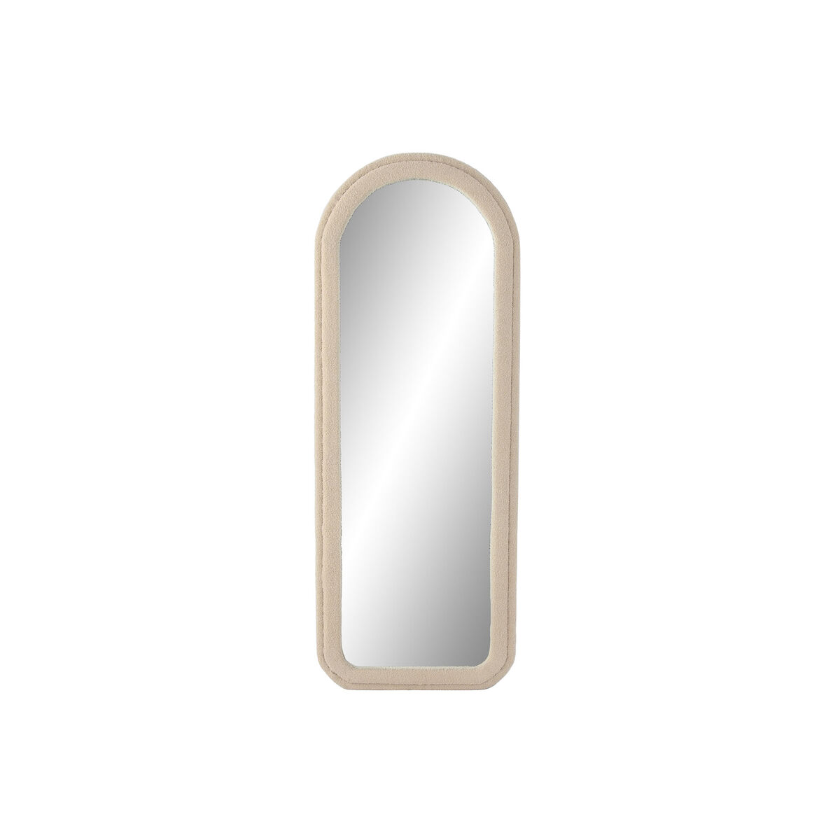 Väggspegel Home ESPRIT Vit Sammet Scandi 60 x 4 x 160 cm
