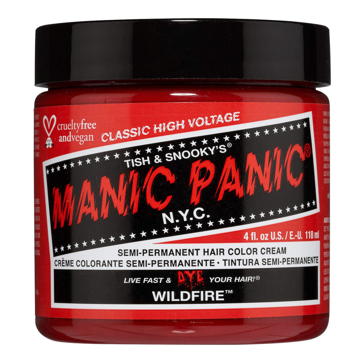 Permanent färg Classic Manic Panic ?612600110104 Wild Fire (118 ml)
