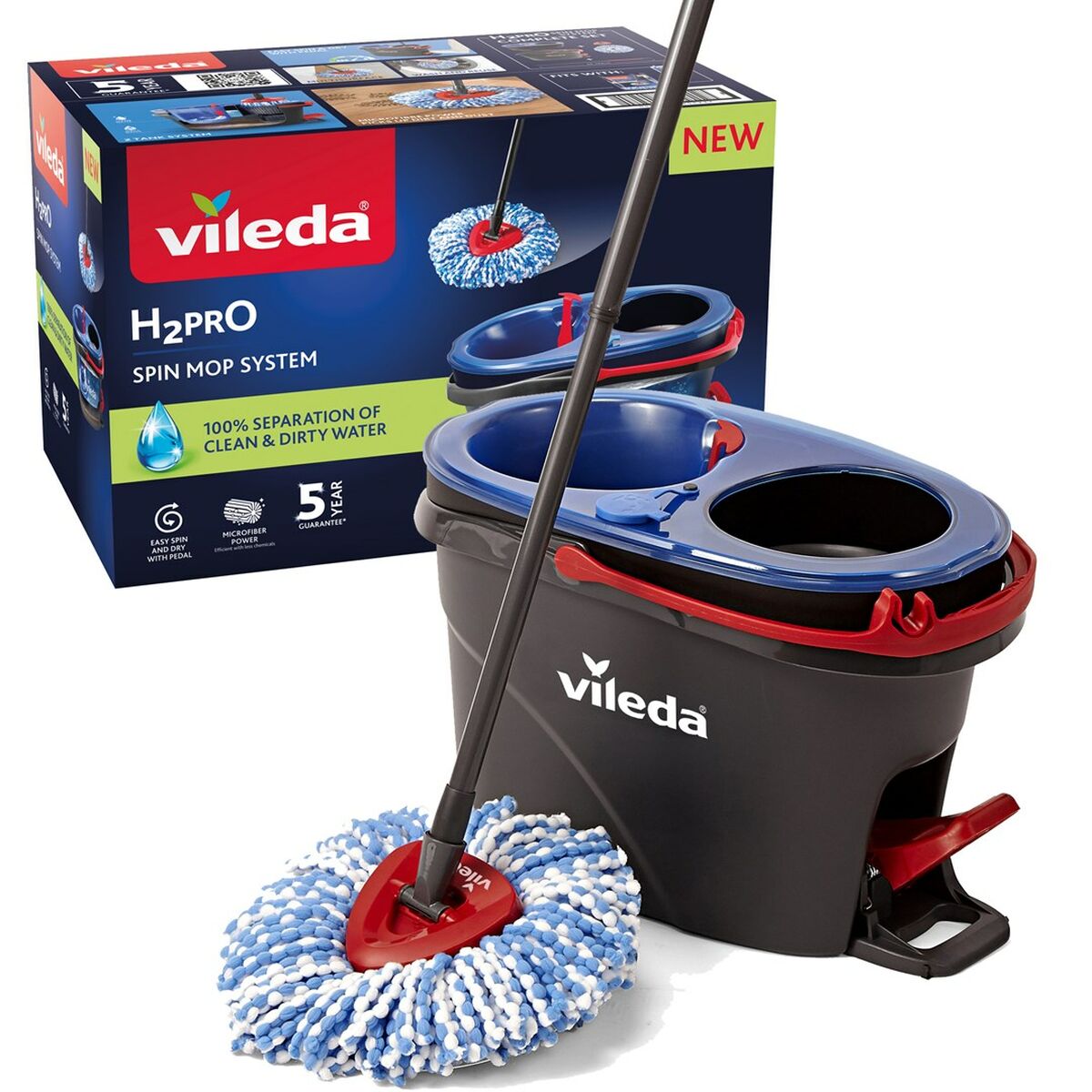 Ångmopp Vileda 178332