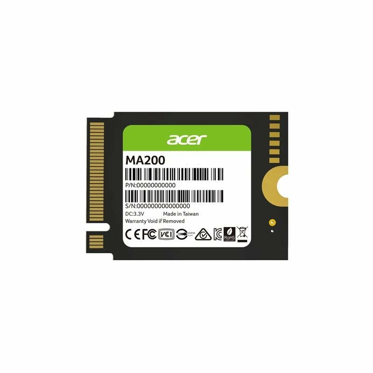 Hårddisk Acer MA200  512 GB SSD - 2