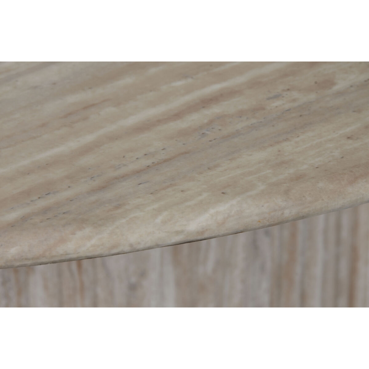 Matsalsbord Home ESPRIT Vit Beige Granit Trä MDF 220 x 100 x 75 cm - 3