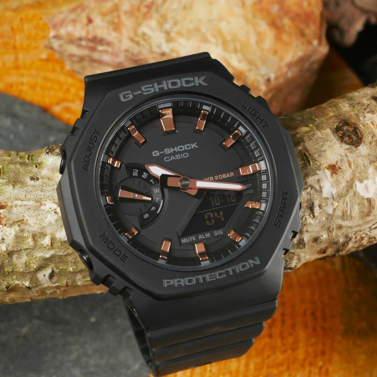 Herrklocka Casio GMA-S2100-1AER Svart noir - 7