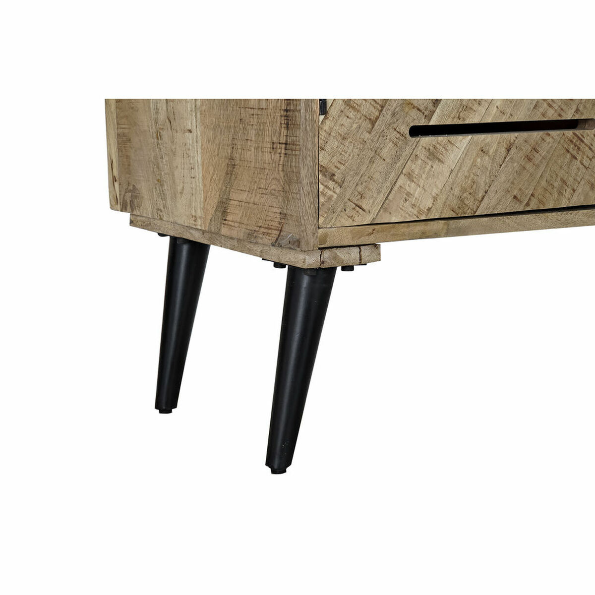Skänk DKD Home Decor   Svart Metall Mangoträ 140 x 40 x 93 cm - 15