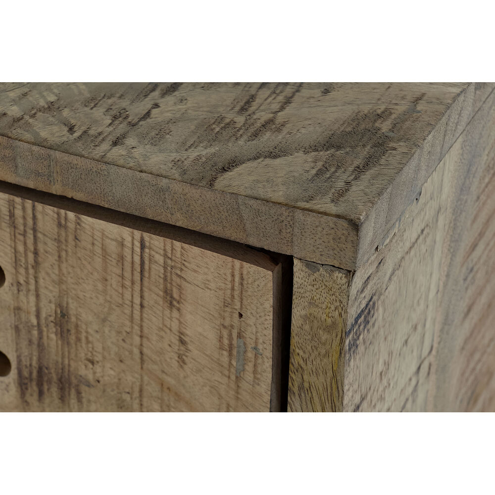 Skänk DKD Home Decor   Svart Metall Mangoträ 140 x 40 x 93 cm - 5