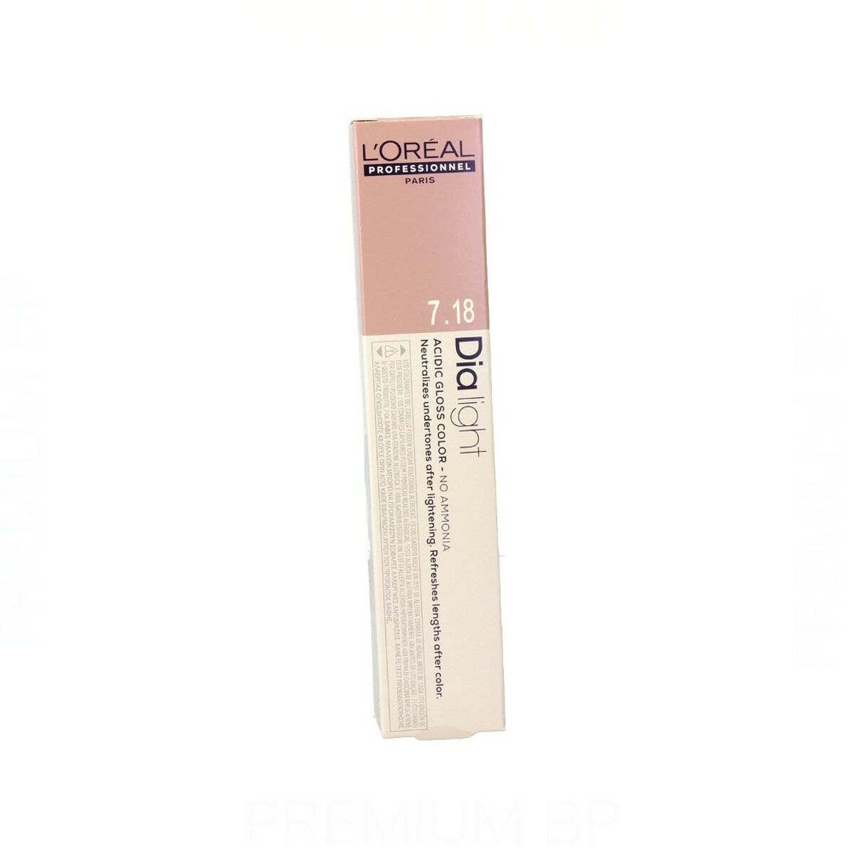 Permanent färg L'Oreal Professionnel Paris Dia Light Nº 7,18 Utan ammoniak 50 ml - 2