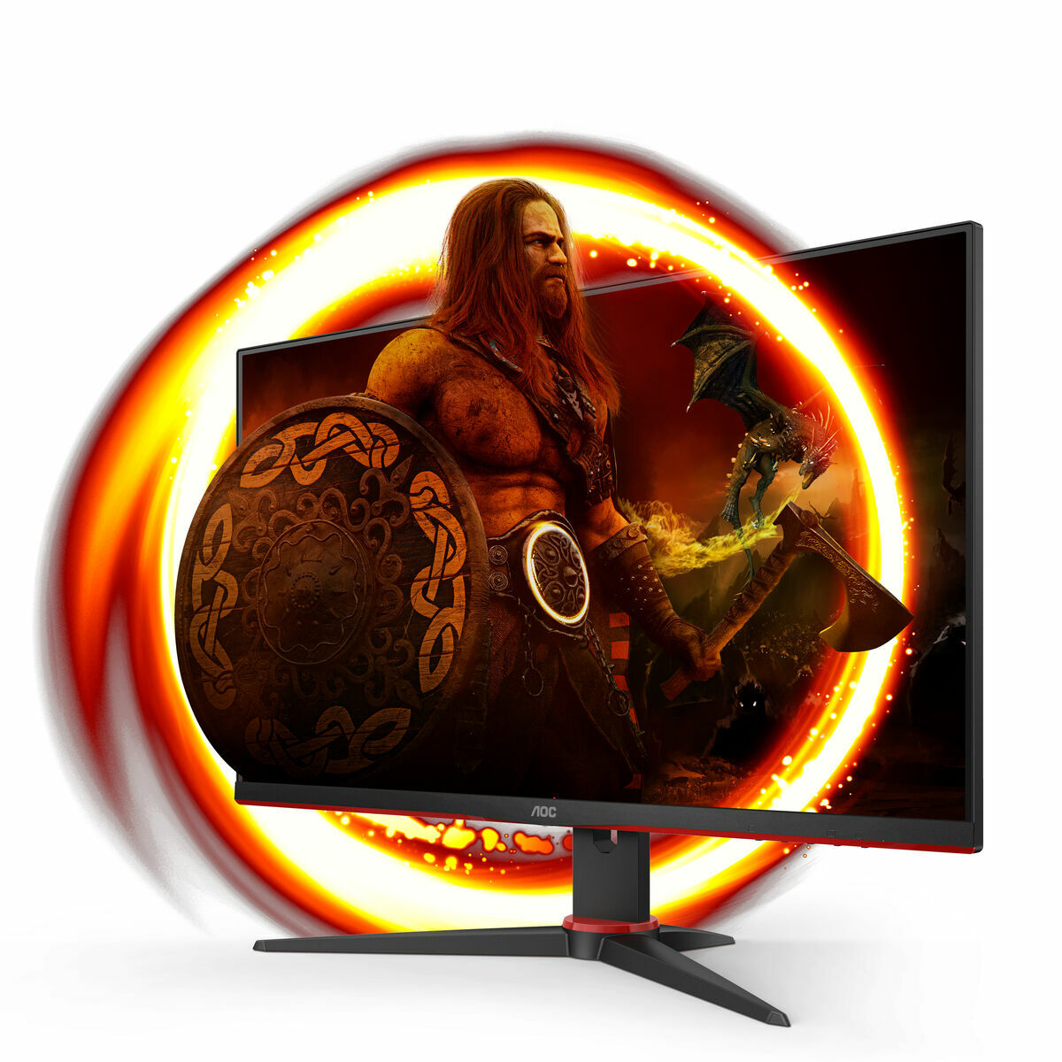 Monitor AOC 24G2SPAE/BK 23,8" Full HD LCD - 3
