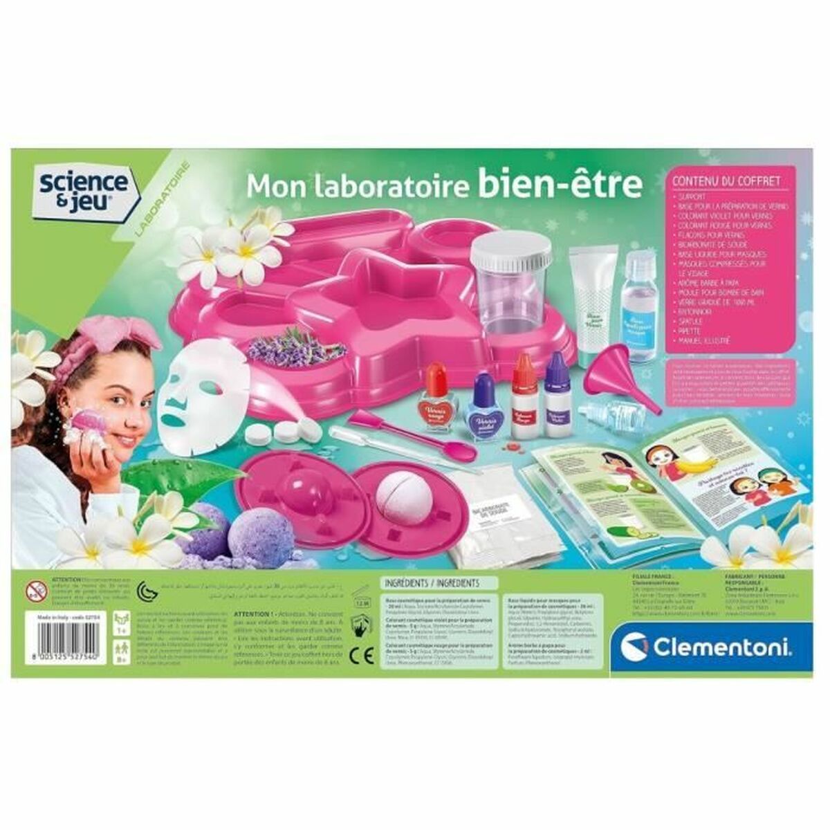 Vetenskapsspel Clementoni My well-being laboratory (FR) - 3