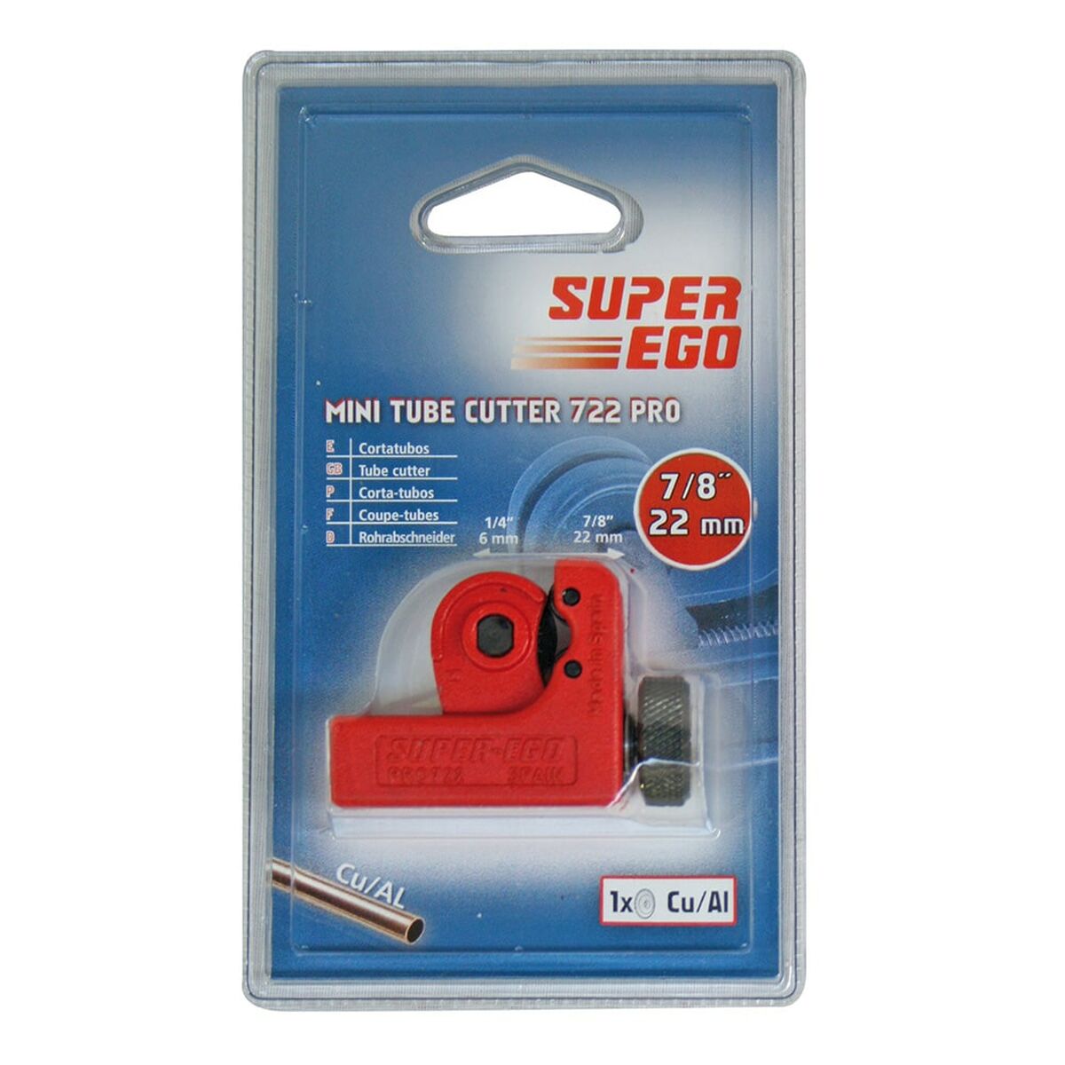 Rörskärare Super Ego CU 722 PRO 6 - 22 mm