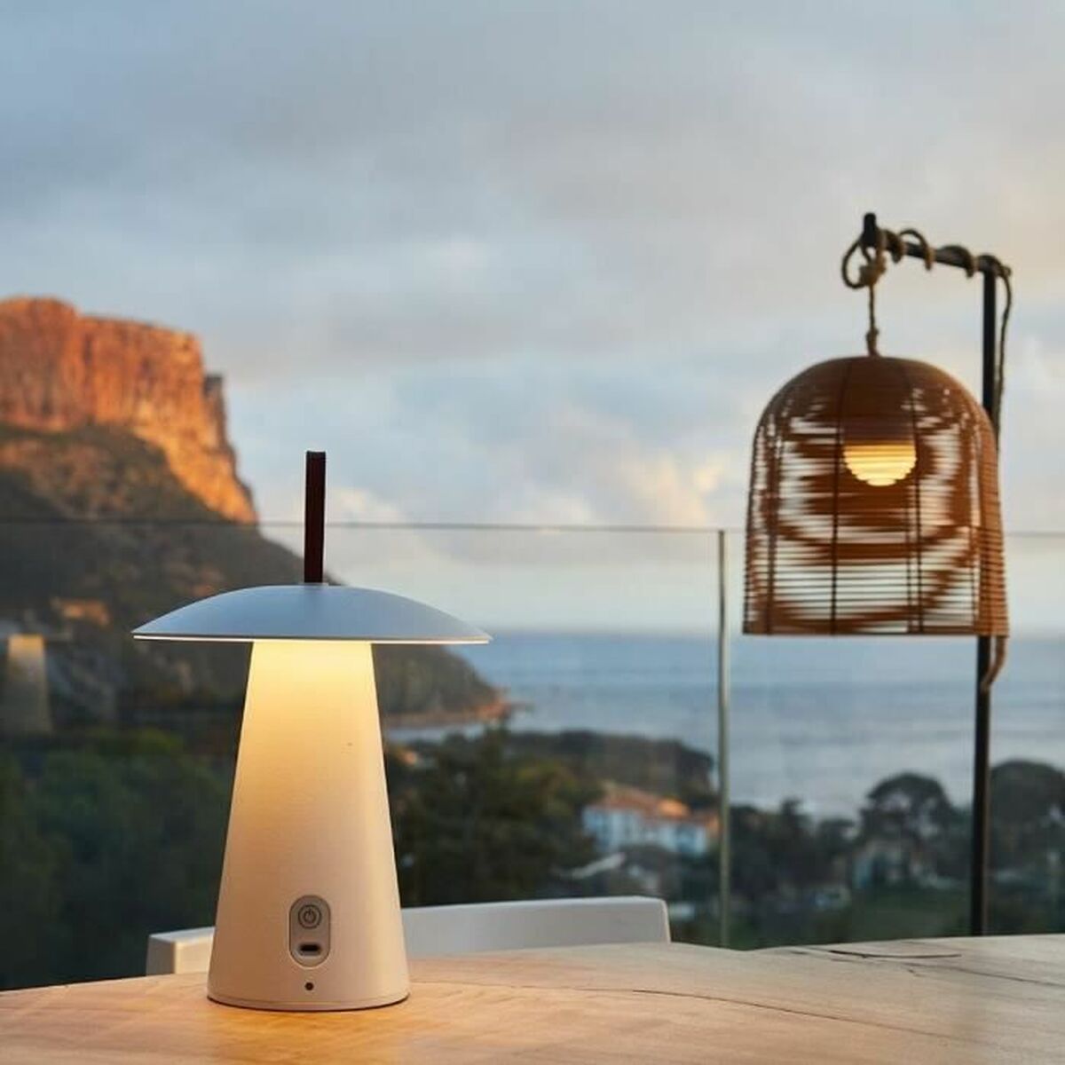 Bordslampa Lumisky Vit (1 antal) - 5