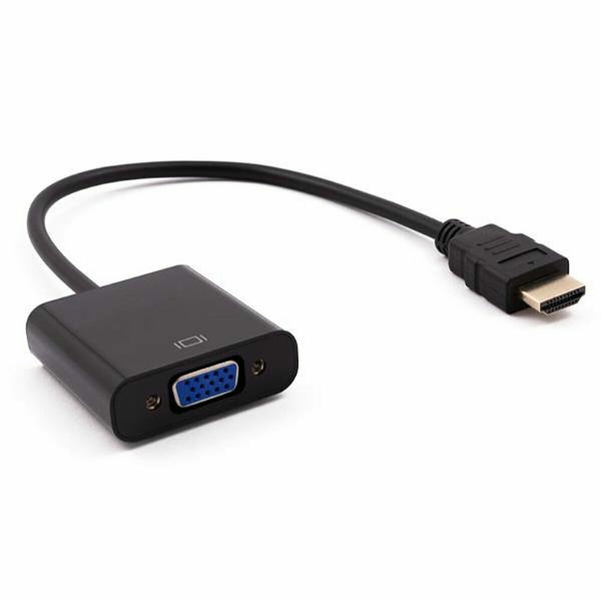 Adapter HDMI till VGA Nilox NXADAP01 15 cm Svart Multicolour