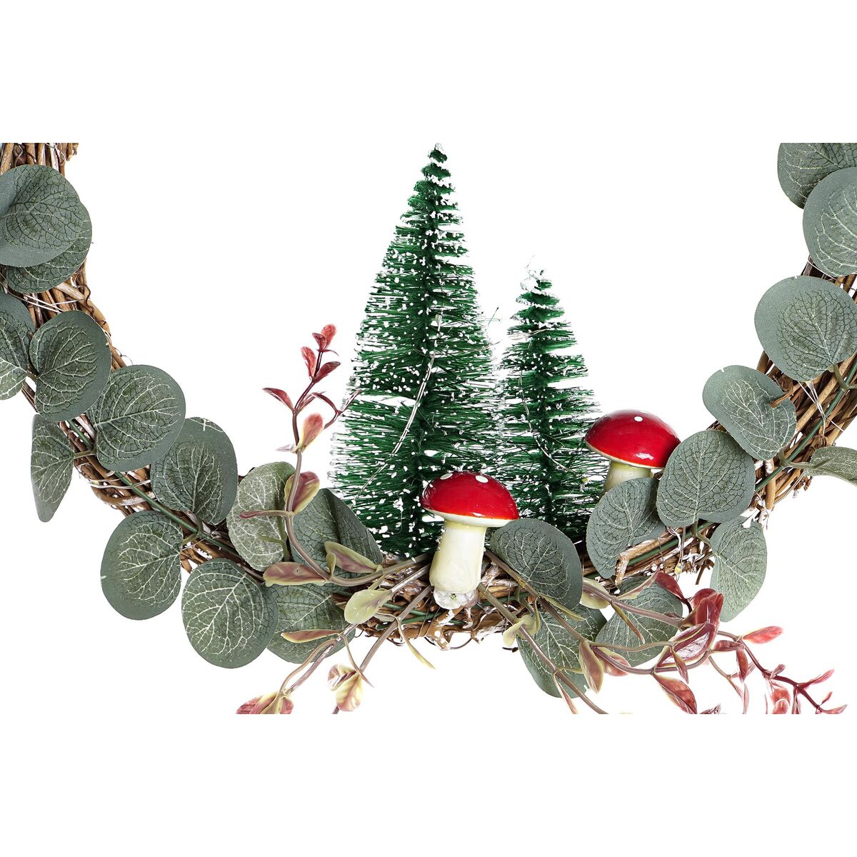 Julgranskula DKD Home Decor LED Ljus Träd (2 antal) (30 x 2 x 30 cm) - 3