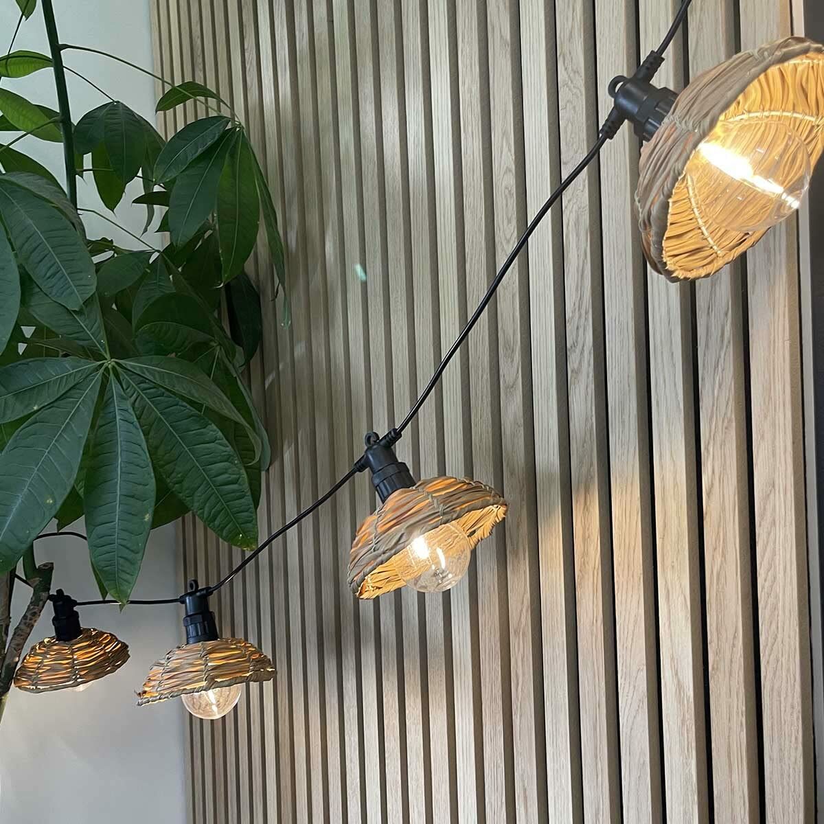 LED-krans Lumisky Beige - 7