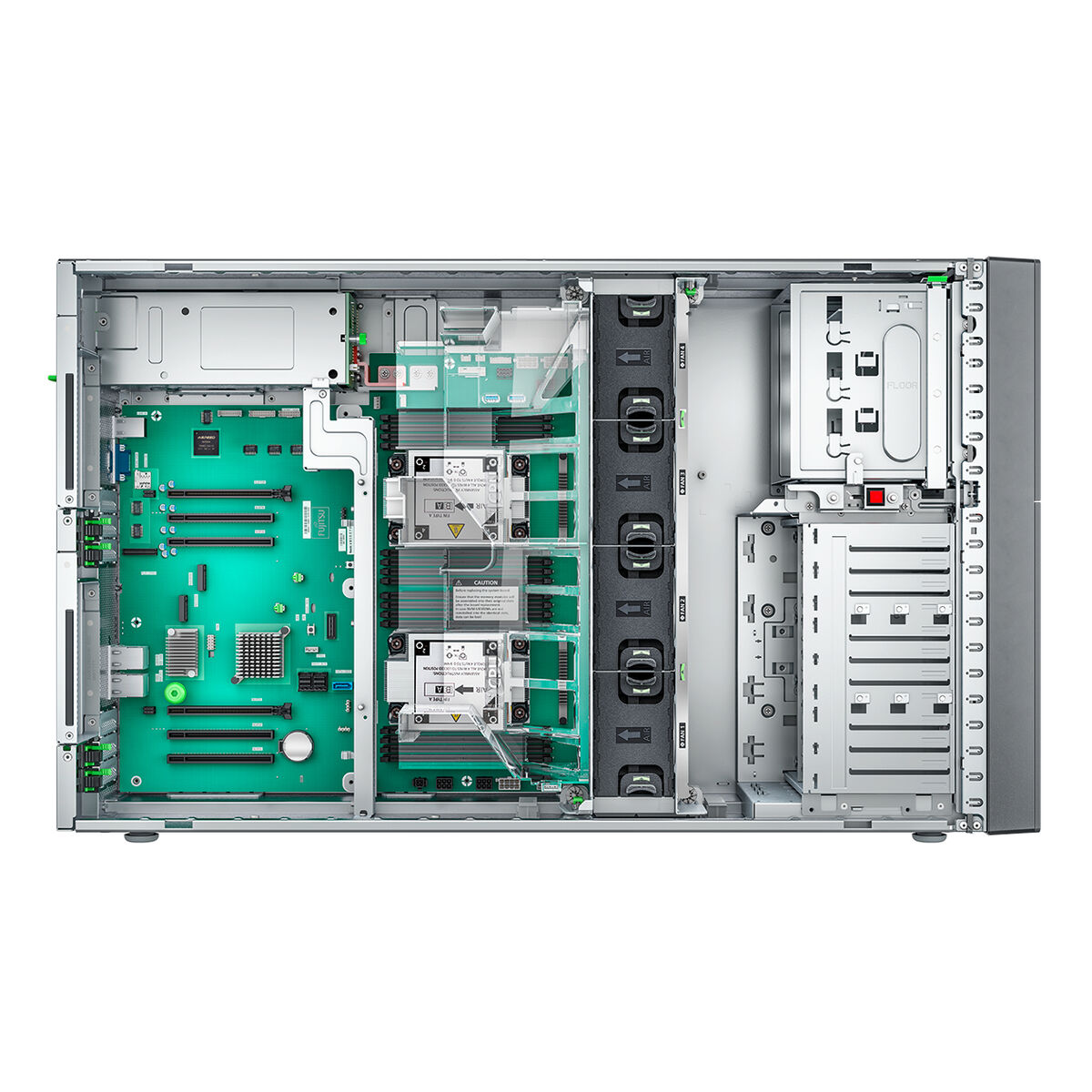 Server Fujitsu PRIMERGY TX2550 M7 Intel Xeon Silver 4410Y 32 GB RAM - 3