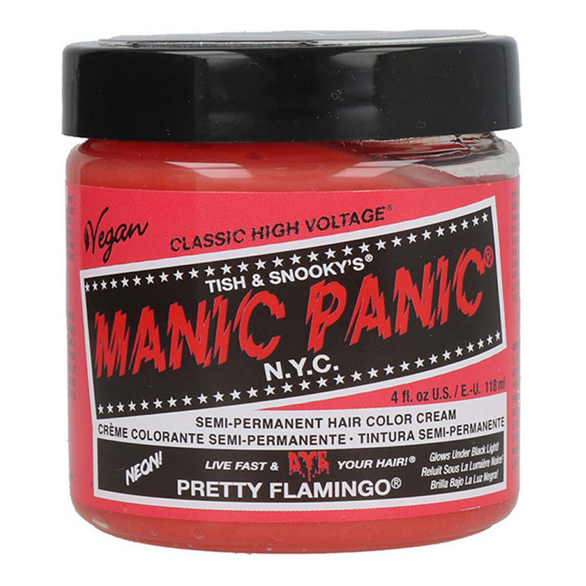 Permanent färg Classic Manic Panic ?HCR 11023-2pk Pretty Flamingo (118 ml)