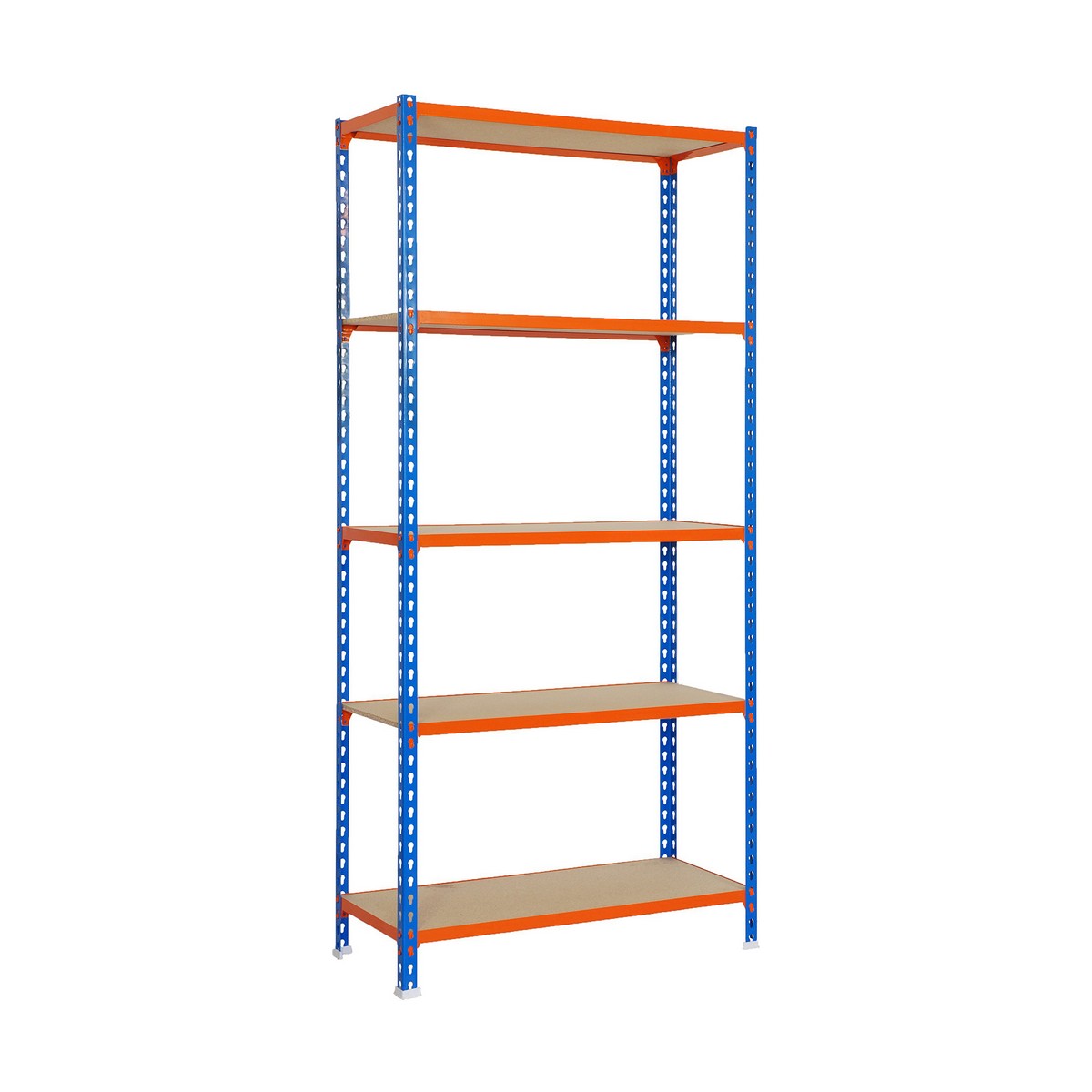 Bokhylla Simon Rack Maderclick 5/400 750 kg Metall 5 Hyllor spånskiva (180 x 90 x 40 cm) - 5